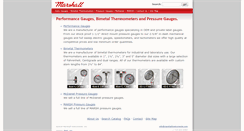 Desktop Screenshot of marshallinstruments.com